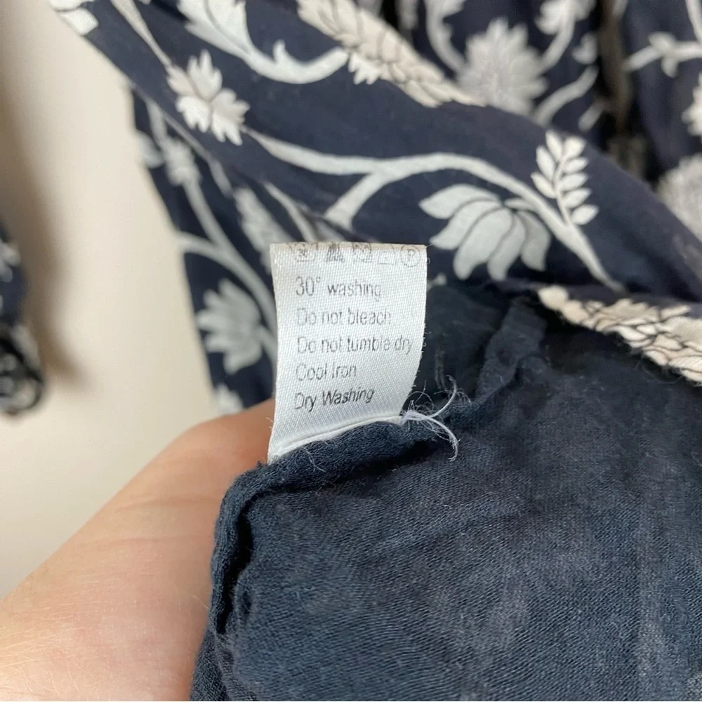 Banjanan Irma Floral Long Sleeve Smocked Dress - Picture 8 of 8